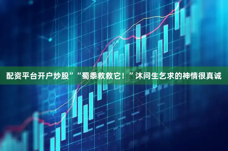 配资平台开户炒股”“蜀黍救救它！”沐问生乞求的神情很真诚